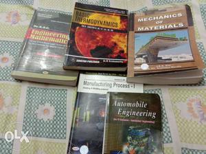 B.E. Mechanical Engineering 2nd year Books combo