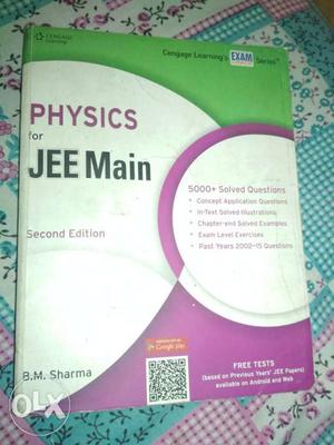 BM.Sharma Physics For Jee Main Book Cengage Learning.