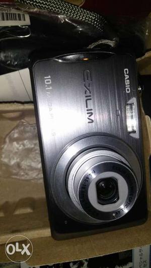 Black Casio Point-and-shoot Camera