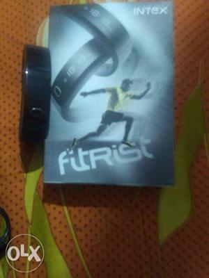 Black Intex Fitrist Fitness Band With Box