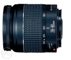 Canon 28mm - 80mm f Zoom Lens.