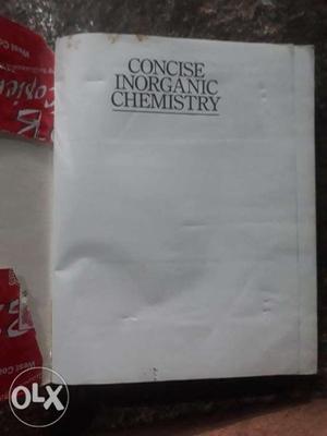 Concise inorganic chemistry by J D Lee