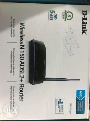 D Link -wireless N 150 ADSL2+ router