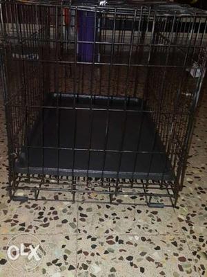 Dog cage black gud 4 small dogs