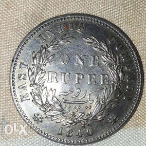 Good Condition clear coin  silver coin one