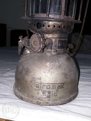 Gray Petromax Kerosene Lamp