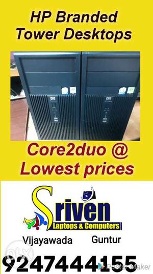 Hp Branded Tower Cpu-Best for Schools,Netcafes,Office -