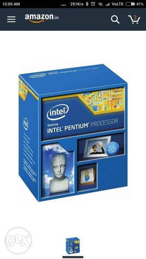 Intel pentium gth genration proccecer for dekstop...