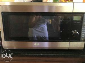 LG microwave oven with convection grill and combi