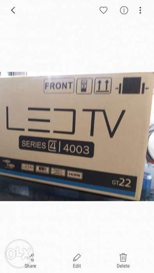 New Seal Pack Led Tv With 2 year warranty and Seal Pack