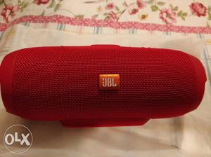 Red JBL Charge 3 Portable Bluetooth Speaker