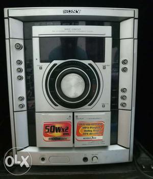 Sony Music System with Speakers w 3DVD VCD CD