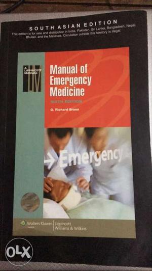 South Asian Edition Manual Of Emergency Medicine Book