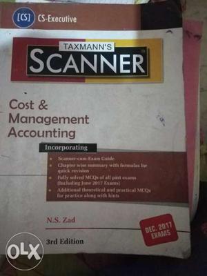 Taxmann's Scanner Cost & Management Accounting Book