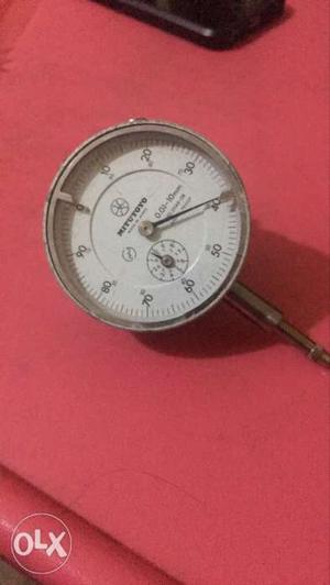 This a dial test indicator of Mitutoyo brand made