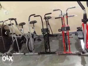 We have many air bike and cross trainer starting