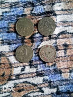 4 coins set - 1/4 RS coin