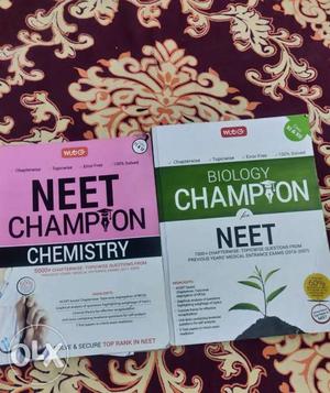 Biology and chemistry Champion For NEET Book