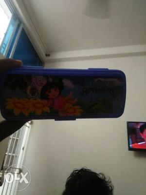 Black And Blue Dora The Explorer Themed Container