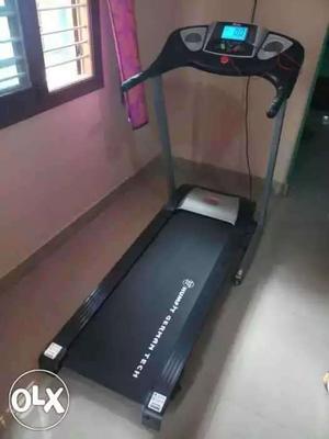 Black And Gray Dynamic Treadmill