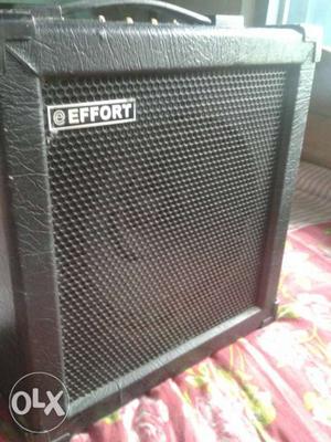 Black Effort Guitar Amplifier