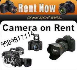 Camera for rent contact l