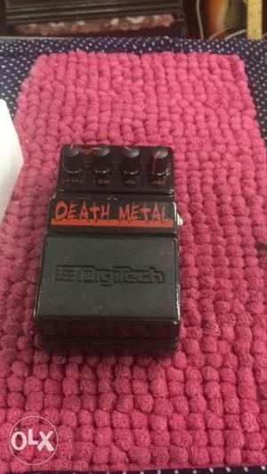 Distortion guitar pedal digitrch unused