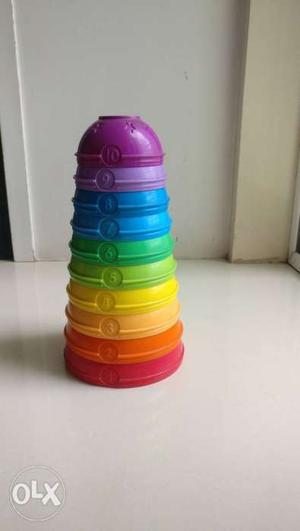 Fisher price stack and roll