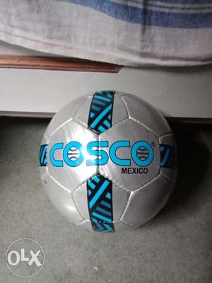 Gray And Teal Cosco Mexico Soccer Ball