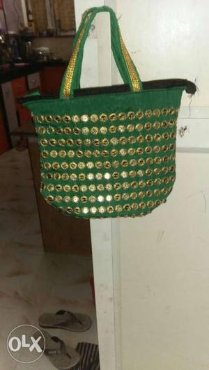 Green And Brown Bag