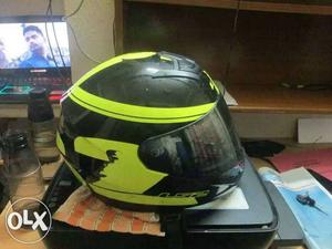 Ls2 helmet 1 year old new one is  price is