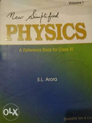 New simplified physics by SL Arora