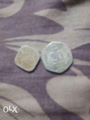 Old 20 paisa nd 5paisa