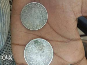 Old indian silver coin