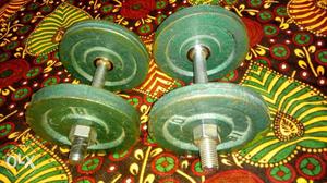 One dumbbells weight 12 kg