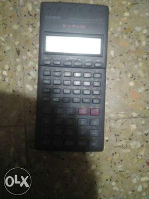 Sintific calculater with cap