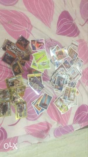 Slam Attax including gold cards,silver