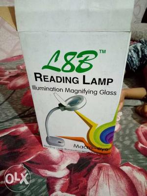 White L8B Reading Lamp Box