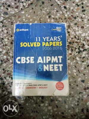 11 Year's Solved Papers CBSE AIPMT And NEET Book