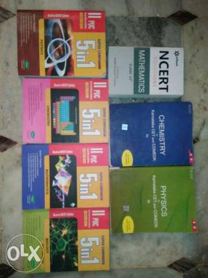 2nd PUC books CET and COMEDK exams books
