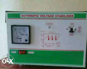5 kva automatic voltage stabilizer 140 v to 280 v new 1 year