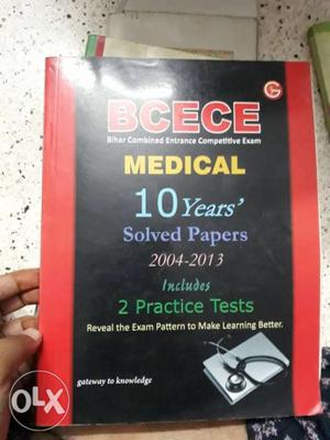 BCECE Medical 10 Years Book