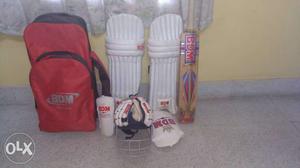 BDM cricket gear set with bat