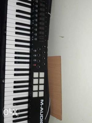 Black M-Audio Electronic Keyboard