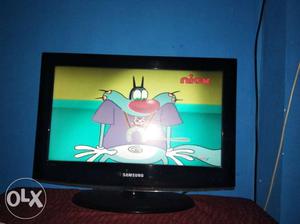 Black Samsung Flat LED Screen TV