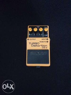Boss Turbo Distortion DS-2 Guitar Effects Pedal