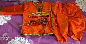 Boy krishna dress for 3 yr