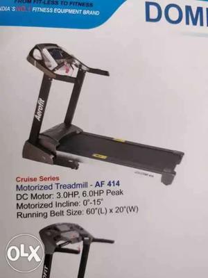 Brand New Fully Motorised High End Treadmill for Prosumer