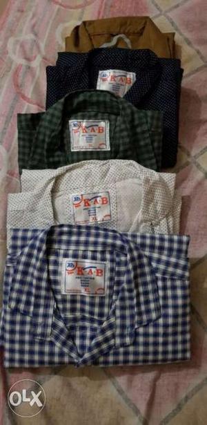Brand new soft Cotton Shirts (40,size) And Trouser (32 size)