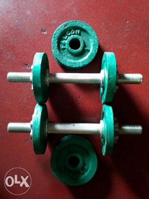 DUMBBELL good quality for home jym. 1.25 approx